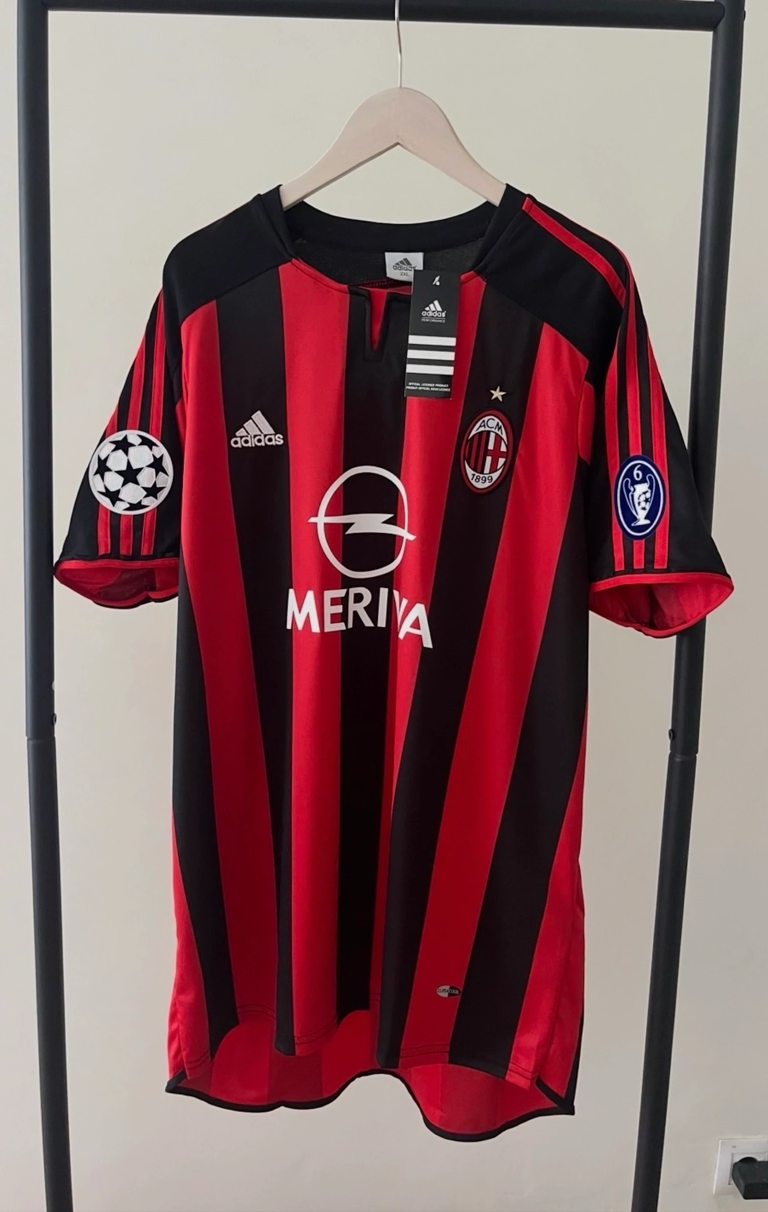 Camiseta Milan Retro